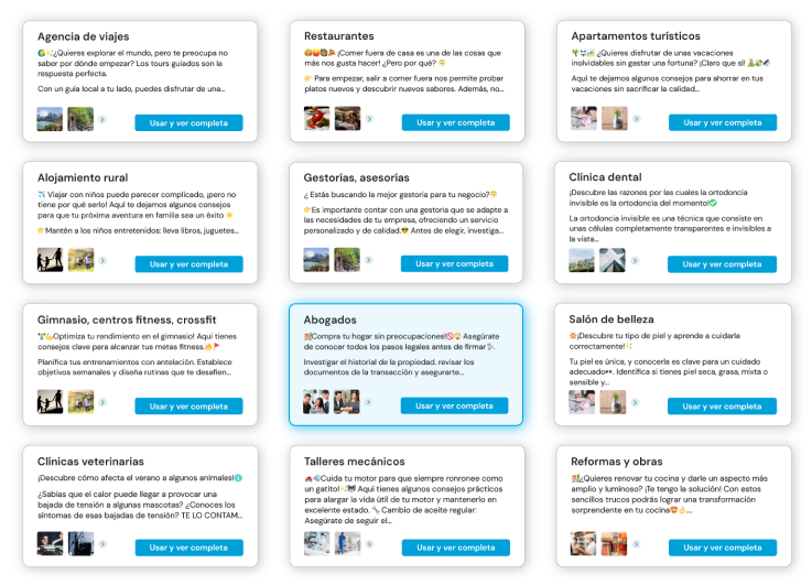 Gestion de redes sociales